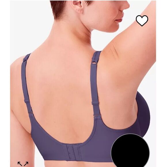 BALI One Smooth Ultra Light Shaping Underwire Bra3439 Black 34D NWT in packg - Picture 5 of 8